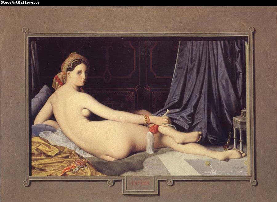 Jean Auguste Dominique Ingres Odalisque